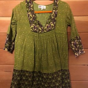 3/$15 tops. Tunic top/ Short dress